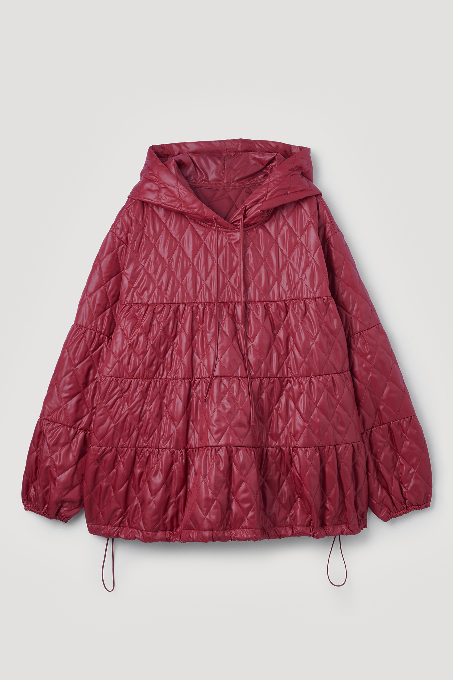 QUILTED ANORAK APPLE