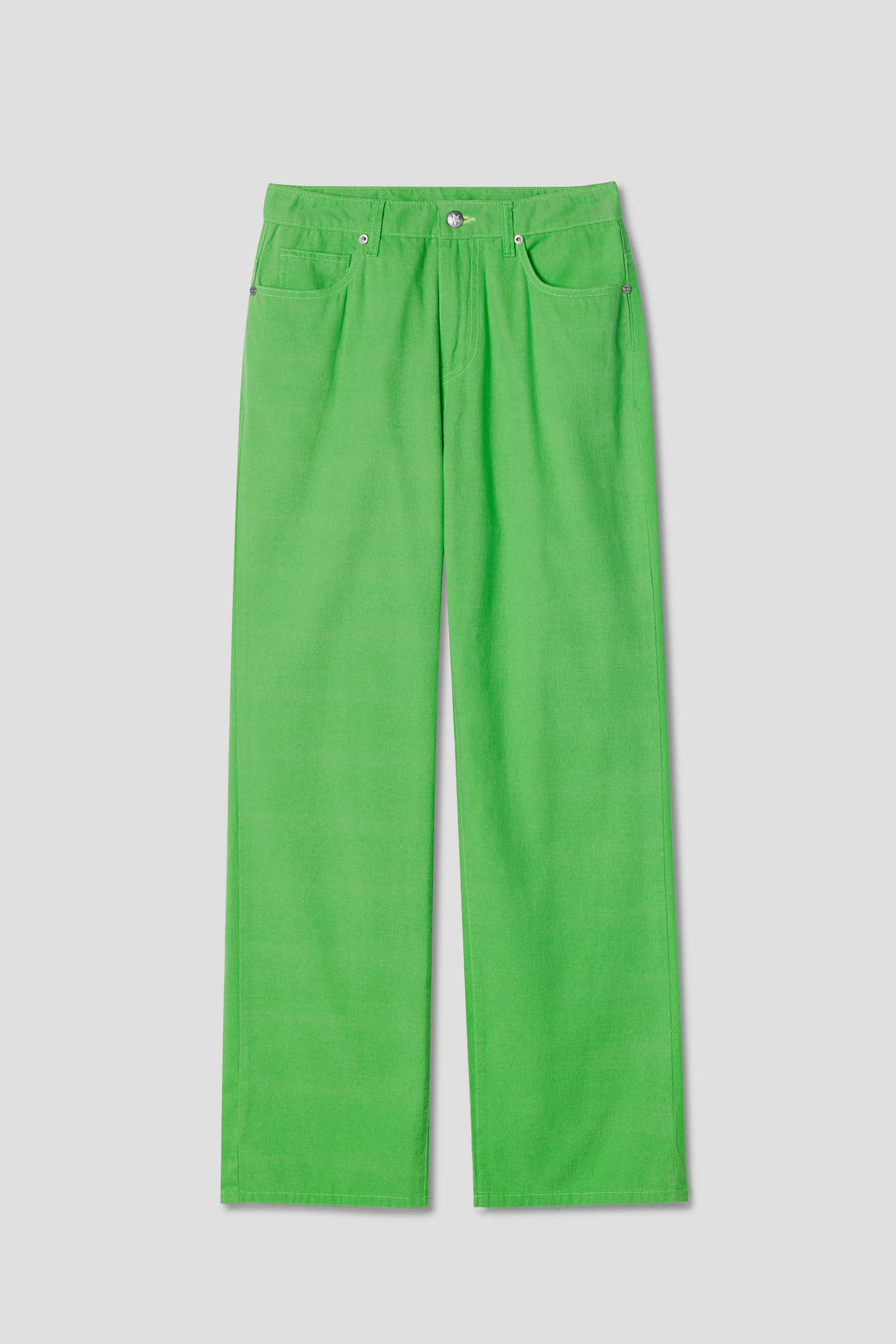 FALL STRAIGHT PANTS FLUO PARK